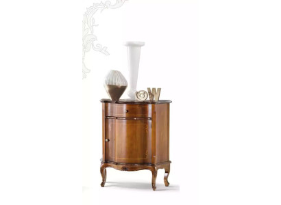 Klassische Braune Kommode Schlafzimmer Möbel Designer Beistellkonsole