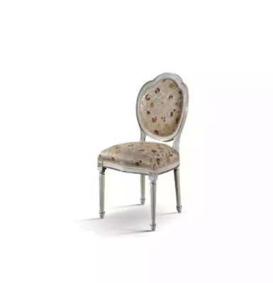 Stuhl Braun Design Wohnzimmer Esszimmer Holz Polster ohne Armlehne Neu