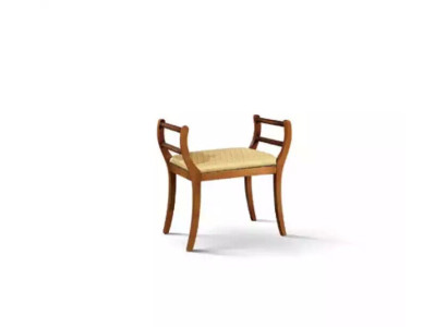 Massivholz Sitzbank Polster Braun Wohnzimmermöbel Klassische Stil Neu