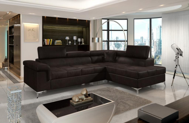 Design Sofa Couch Ecksofa Textil Polster Garnitur Wohnlandschaft Eckgarnitur Neu