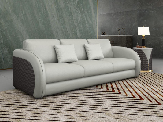Dreisitzer Italienische Möbel Stil Sofa 3 Sitzer Modernes Sofa Ledersofa