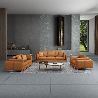 Ledersofa Sofagarnitur 3 2 1 Sitzer Set Garnitur Polstersofa Couch Sofa Couch