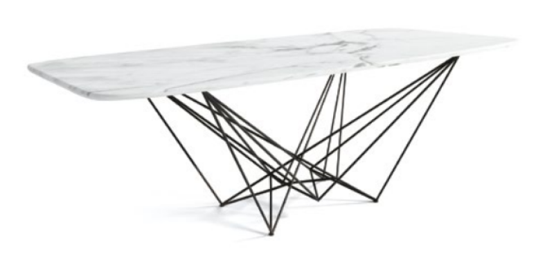 Design Tisch Esstisch Metall Tische Büro Konferenz Esszimmer Essbereich