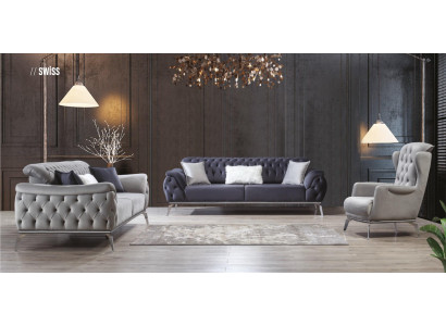 Sessel 1 Sitzer Weiß Sessel Luxus Design Elegantes Mobel Italienischer Stil