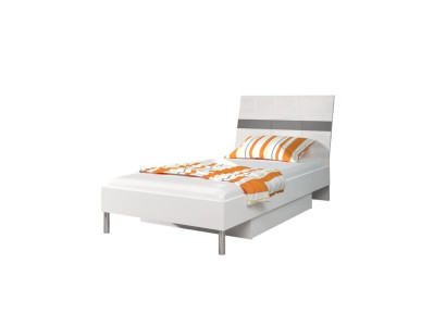 Betten Kinderbett Kinderzimmer Bett Kinderbett Möbel Holz Grau Hochglanz Neu