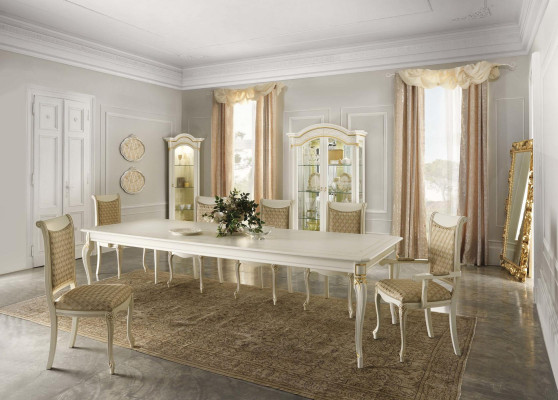 Barock Antik Stil Esstisch Tisch Echtes Klassische Holz Designer Tische Rokoko