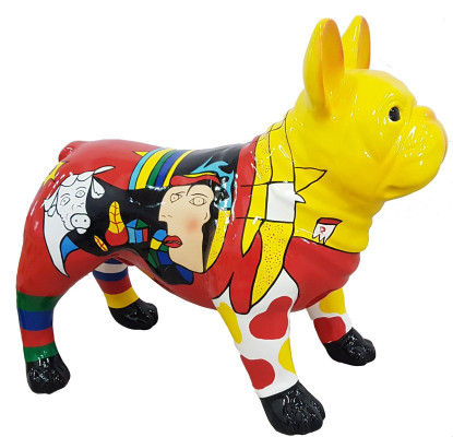 Designer Figur Statue Moderne Figuren Dekoration Hund Garten Skulptur Skulpturen