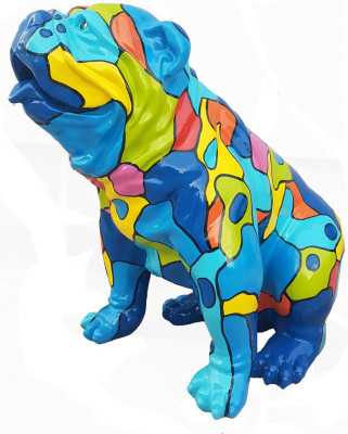 Designer Figur Statue Moderne Figuren Hund Dekoration Garten Skulptur Skulpturen