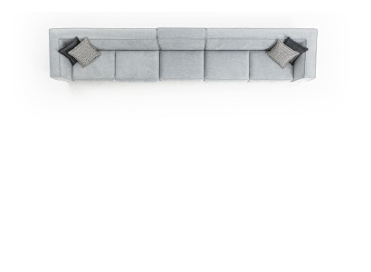 Italienische Möbel big Sofa Couch 8 Sitzer Italienische xxl Couchen Sofas Textil