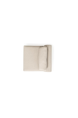 Sofa U- Form Luxus Wohnzimmer Ecksofa Beige Polstersofa Design Modern Stil