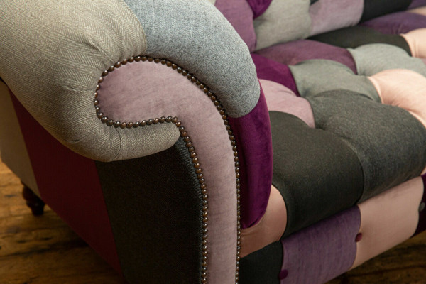 Chesterfield Sofa 3 Sitzer Polster Designer Couchen Sofas Garnitur Dreisitzer