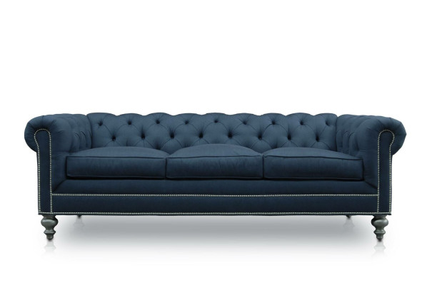 Sofa Luxus Textil Chesterfield Couch Sofas Polster 3 Sitzer Dreisitzer Sofas Neu
