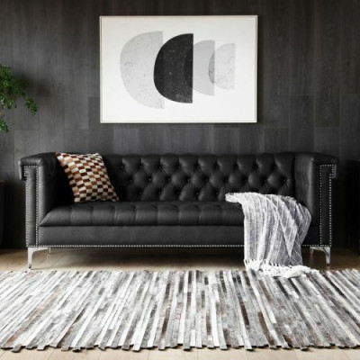 Chesterfield Leder Polster Design Sofa Luxus Couch Klassische Sofa 3 Sitzer Neu