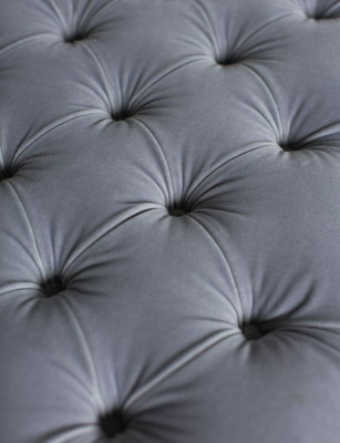 Großes Luxus Chesterfield Doppelbett Polster Betten Schlafzimmermöbel