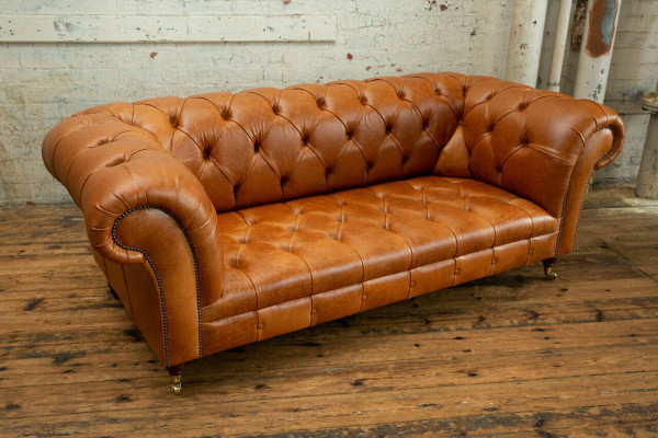 Chesterfield Sofa Samt Dreisitzer Design Sofas Polster Couchen Couch Samt 220cm