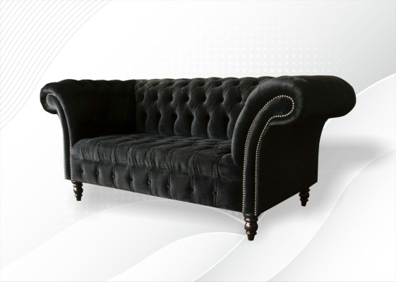 Chesterfield Zweisitzer Sofa 2 Sitzer Klassische Neu Couchen Sofas Polster Neu