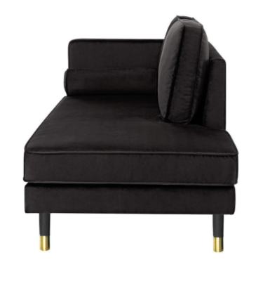Chaiselongue Kreative Möbel Neu Wohnzimmer Modern Design Schwarz Sofa