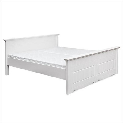 Bauern Bett Echtholz Betten 180x200c Holzbett Schlafzimmer Möbel Weiß Landhaus