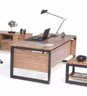 Büromöbel Schreibtisch Kommode Aktenschrank Couchtisch Einrichtung 4tlg.