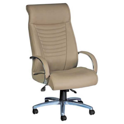 Stylish Gaming Stuhl Beige Bürostuhl Schreibtisch Drehstuhl Chefsessel