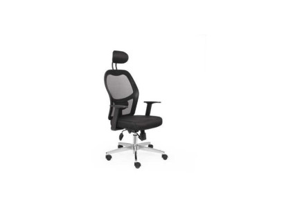 Bürostühle Luxus Schwarz gepolstert Computer-Drehstuhl Möbel Chefsessel