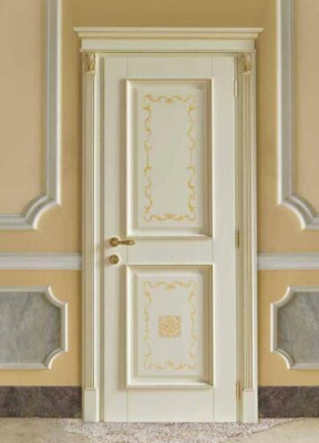 Innentüren Barock Rokoko Maßanfertigung mit Zarge Klassische Massivholz Türen Italien