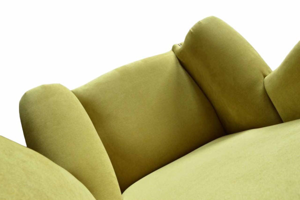 Sessel Textil Stoff Ohrensessel Möbel Neu Wohnzimmer Modern Luxus Design