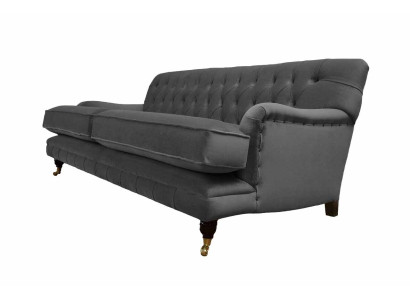 Sofa 3 Sitzer Couchen Art déco Dreisitzer Neu Textil Luxus Couch Polster