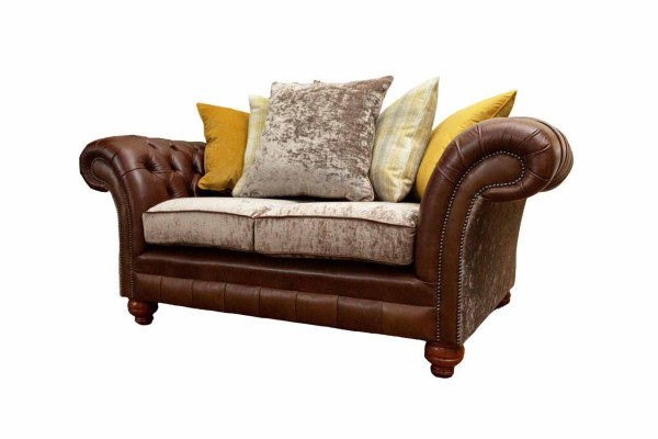 Sofa 2 Sitzer Klassische Chesterfield Couchen Polster Zweisitzer Sitz