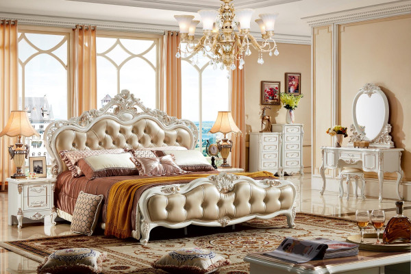 Schlafzimmer Set Weiß Design Elegantes 2x Kommode Klassische Möbel Luxus 2tlg.