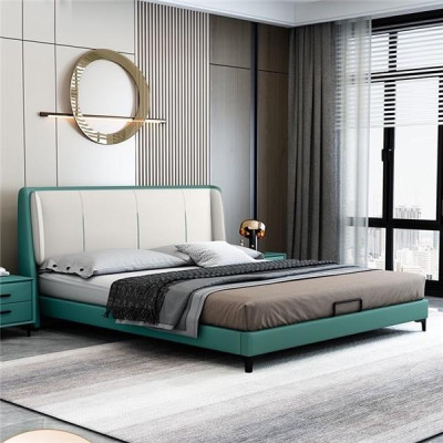 Betten Textil Hotel Luxus Polster Stoff Sitz Italien Designer Bett Schlafzimmer