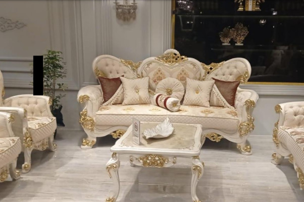 Dreisitzer Sofa 3 Sitz Sofa Sofas Barock Rokoko Sitz Stoff Stil Barock Möbel