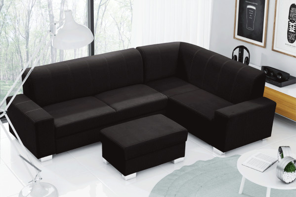 Sofa Schlafsofa Designer Sofa mit Bettfunktion + Bettkasten Ecksofa Couch NEU