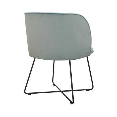 Design Stuhl Sitz Praxis Ess Zimmer Stühle Textil Stoff Polster Warte Kanzlei