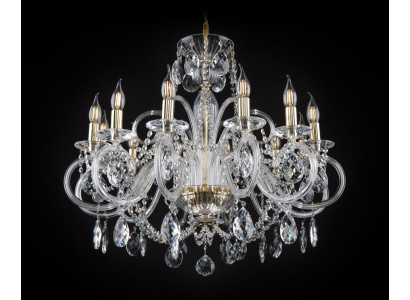 Wohn Ess Zimmer Luster Kronleuchter Deckenlampe Leuchte Lampe Kristall Lampen