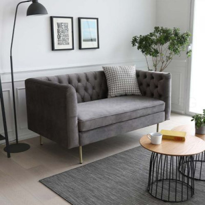 Englische Stil Möbel Chesterfield Zwei Sitzer Couch Pink Turkis Gelb Blau Sofa