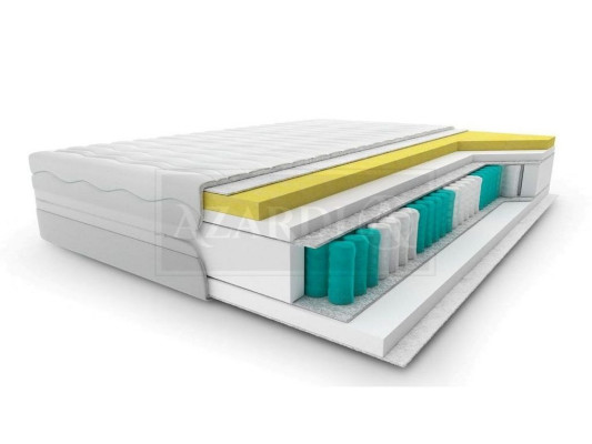 Hochwertige Matratze 7 Zonen Bett Visco Schaumstoff 100x200 Matratzen Luxus 20cm