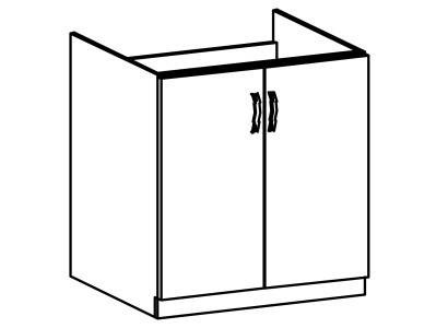 Unterschrank Waschbecken Küchen Schränke Möbel Einrichtung Küche Regale Schrank