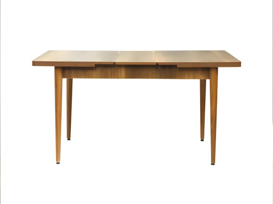 Robuster Holz Tisch Designer Hellbrauner Esstisch Edle Ausziehbare Platte