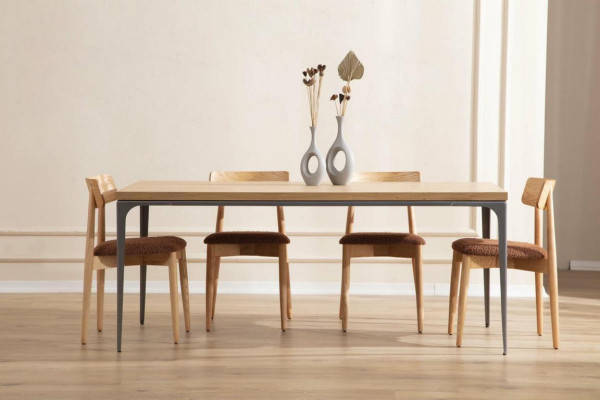 Esstisch 4x Stühle Stuhl Esszimmer Set Essgruppe Tisch Tische Garnitur
