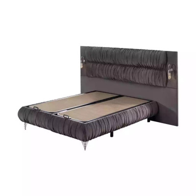 Betten Doppelbett Hotel Bettrahmen Doppel Holz Möbel Bett Polster Luxus
