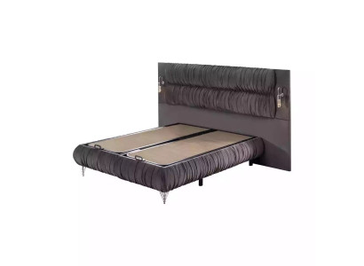 Betten Doppelbett Hotel Bettrahmen Doppel Holz Möbel Bett Polster Luxus