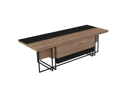 Móveis de escritório, mesa de diretor, móveis de madeira, design sob medida