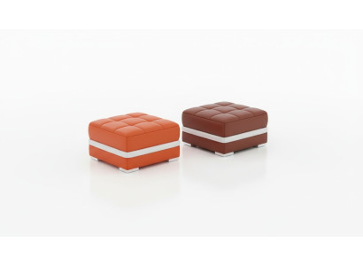 Design Polster Hocker Fußhocker Ottomane Sitz Gepolstert Pufa FT002