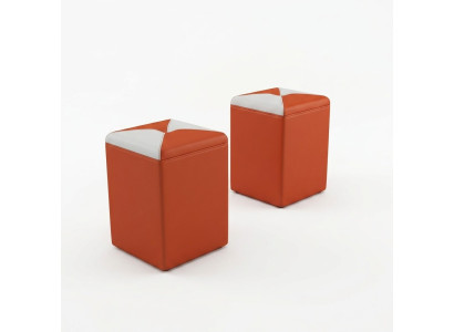 Design Polster Hocker Fußhocker Ottomane Sitz Chaise Gepolstert FT006