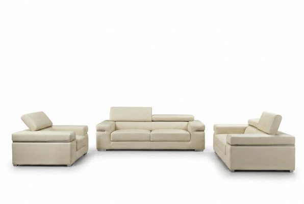 Sofa Couch Polster 3 Sitzer Leder Sofas Couchen Sitz Garnituren Design