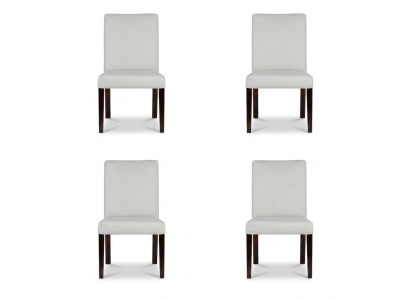 4x Stühle Stuhl Polster Design Lounge Club Sitz Lehn Garnitur Sessel Neu