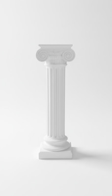Medusa Säule Römische Säulen Marmor Skulptur Figur Deko Dekoration Ständer 1048