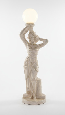 Antik Stil Stehleuchte Standleuchte Leuchte Lampe Figur Skulptur Design Leuchten