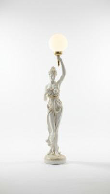 XXL Design Steh Leuchte Stand Leuchten 153cm Lampe Skulptur Figur Figuren Statue